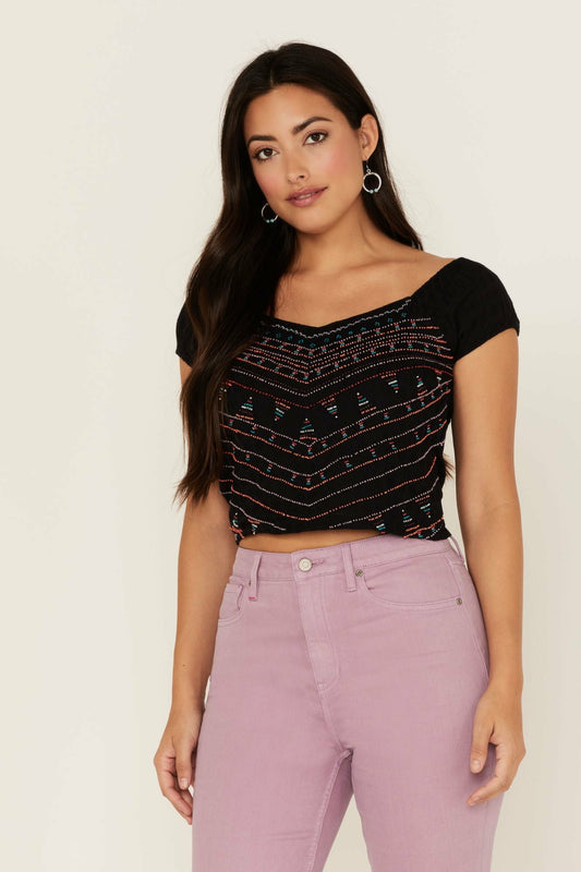 Women Cane Ridge Beaded Top | Idyllwind