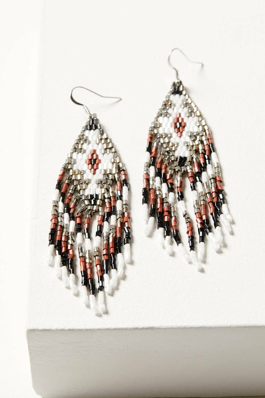 Women Trousdale Beaded Fringe Earrings | Idyllwind