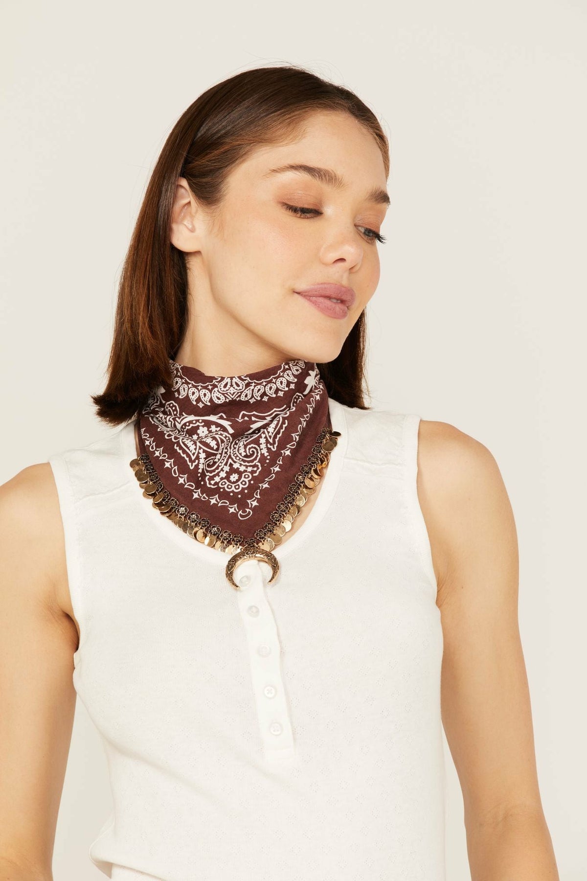 Women Brandywine Bandana Chain Necklace | Idyllwind