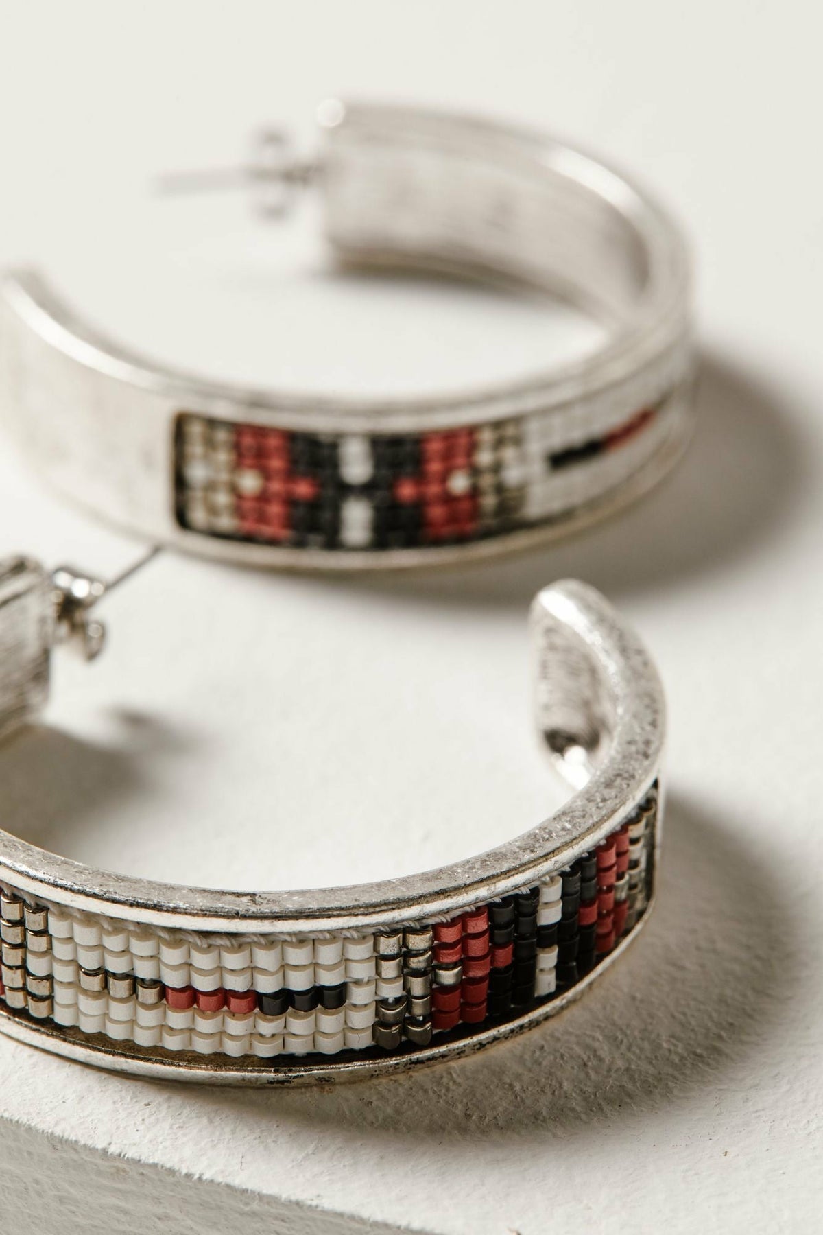 Women Cheshire Beaded Hoop Earrings | Idyllwind