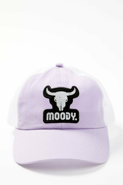 Women Moody Steer Head Mesh Back Baseball Hat | Idyllwind