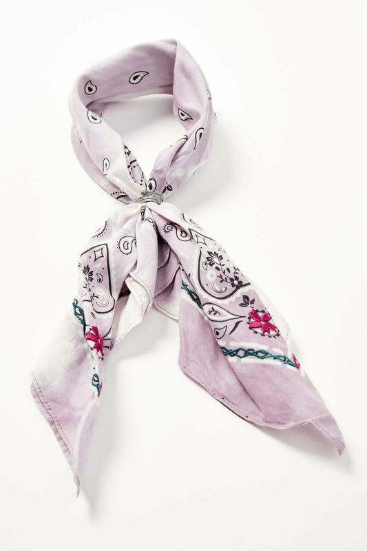 Women Margo Lane Bandana Bolo Necklace Lavender | Idyllwind