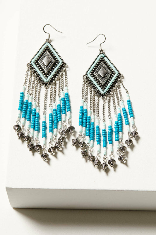 Women Legend Hall Beaded Fringe Earrings | Idyllwind