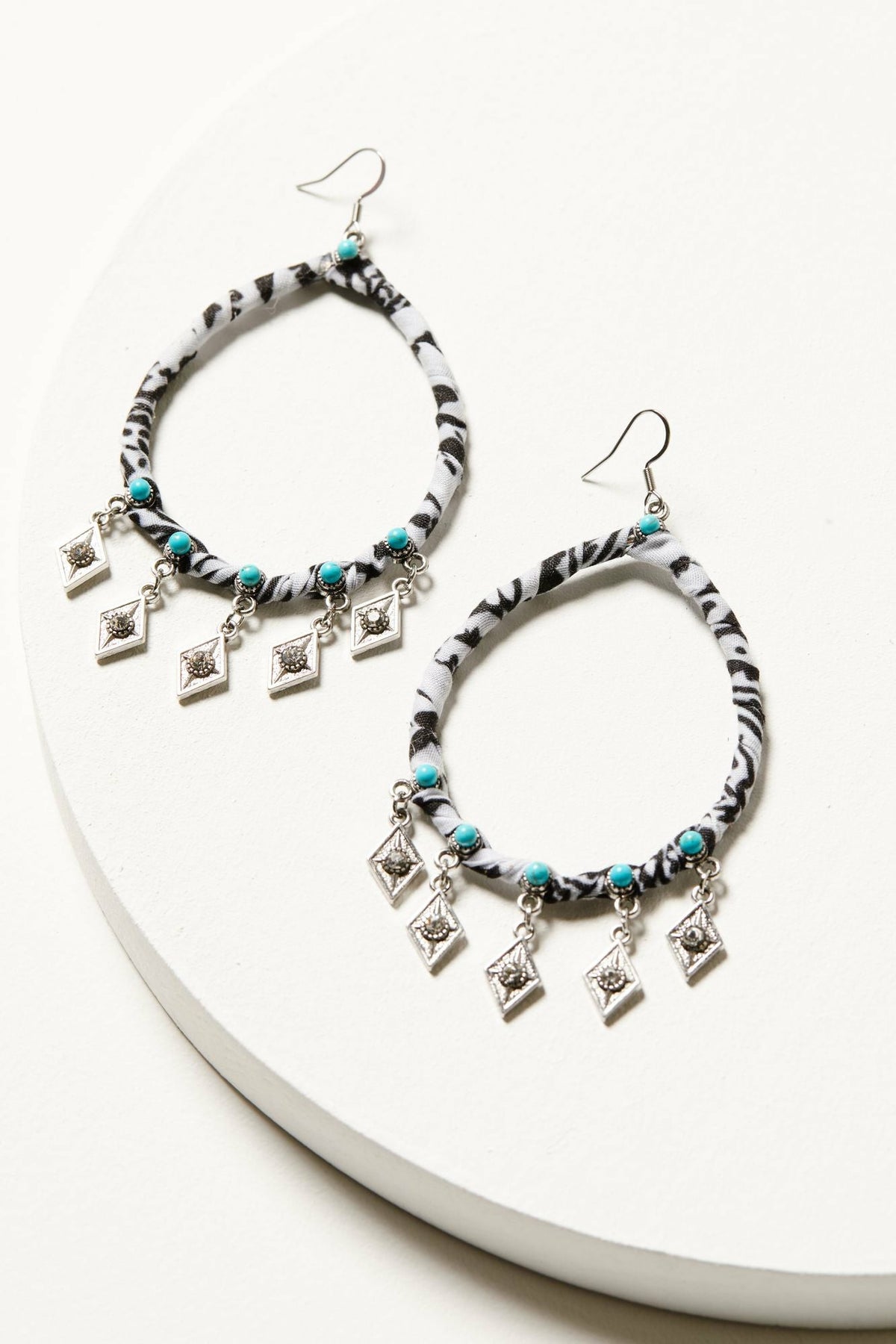 Women Camille Bandana Hoop Earrings | Idyllwind