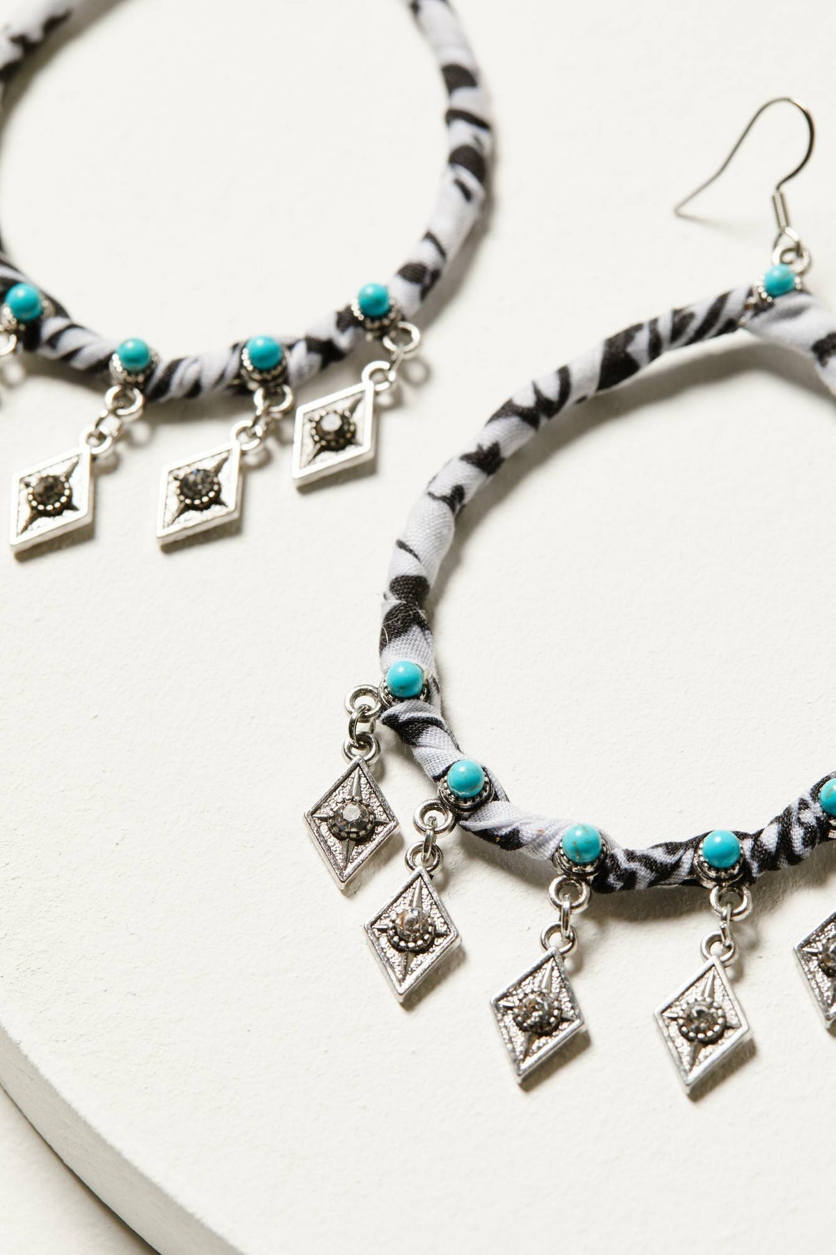 Women Camille Bandana Hoop Earrings | Idyllwind