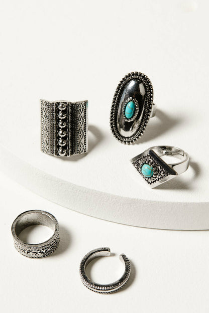 Women Rawlings Road Ring Set - 5-Piece | Idyllwind