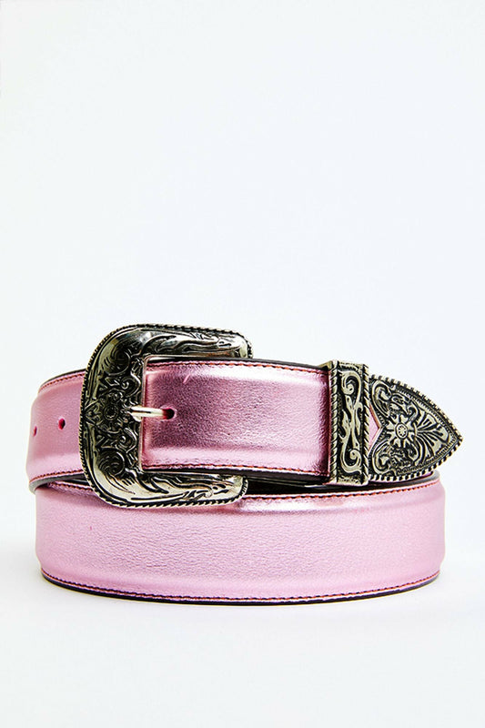 Women Metallic Etched Western Belt | Idyllwind