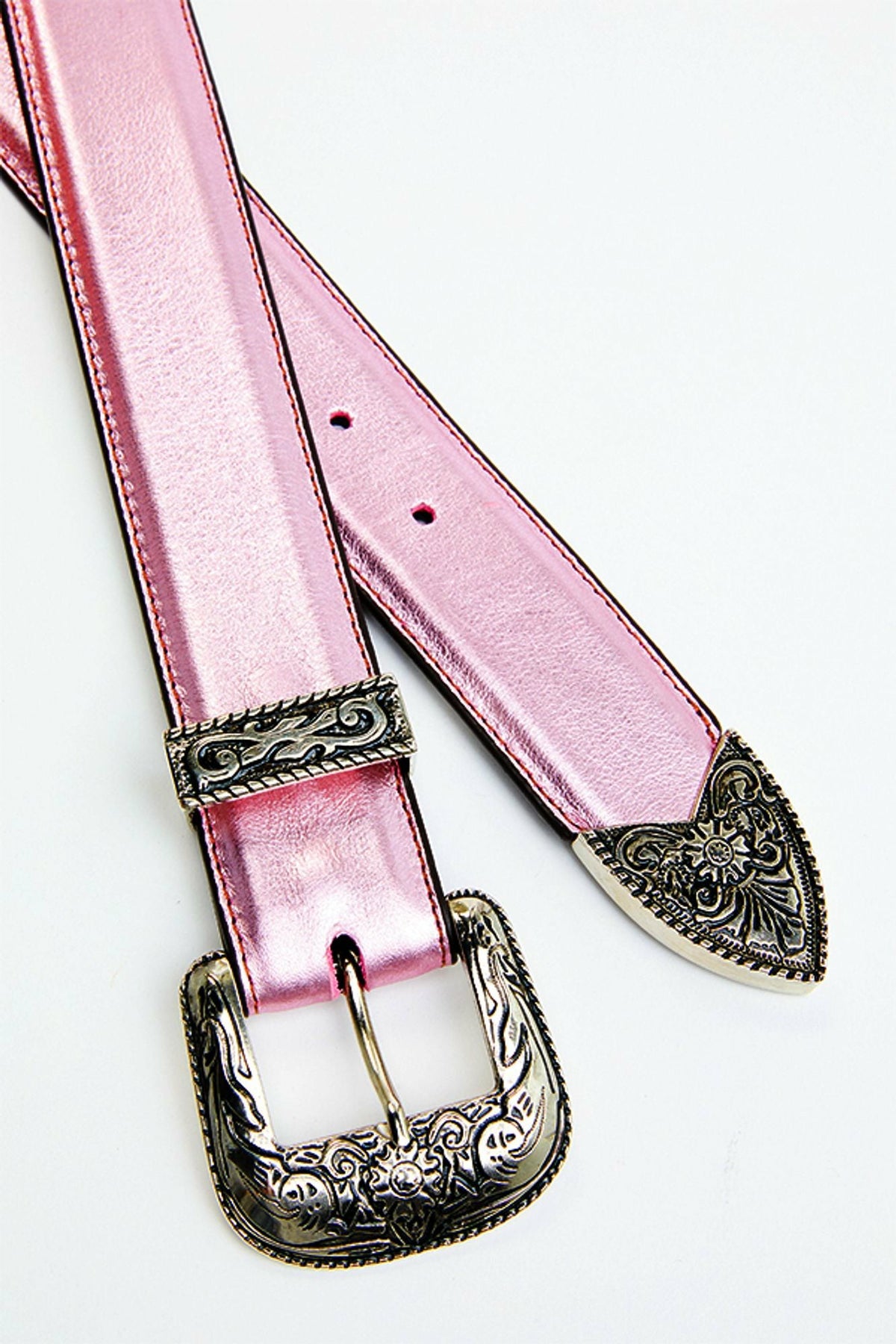 Women Metallic Etched Western Belt | Idyllwind