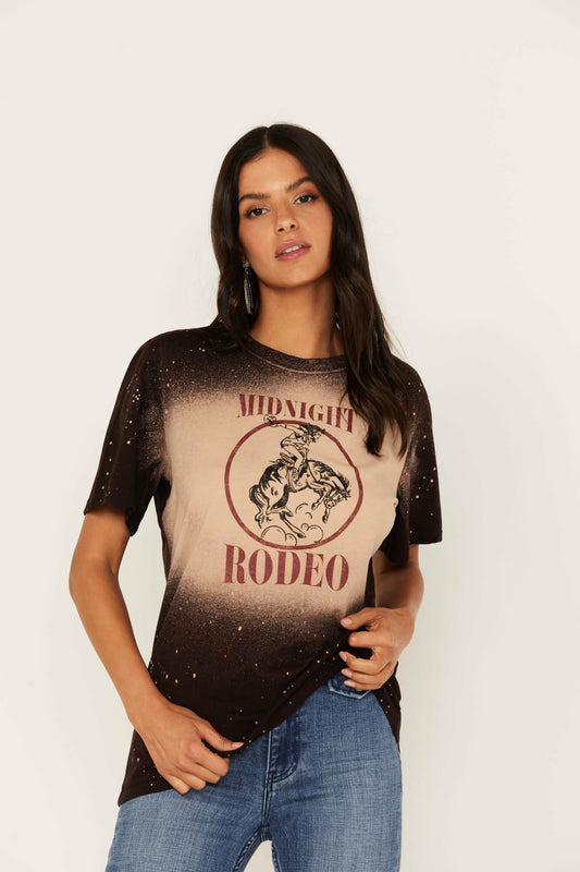 Women Midnight Rodeo Oversized Graphic Trustie Tee | Idyllwind