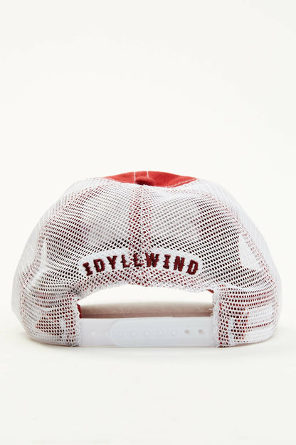 Women Damn Good Embroidered Mesh-Back Baseball Hat | Idyllwind