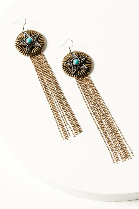 Women Montclair Star Fringe Earrings | Idyllwind