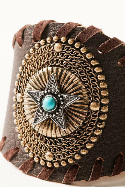 Women Abernathy Leather Cuff Bracelet | Idyllwind