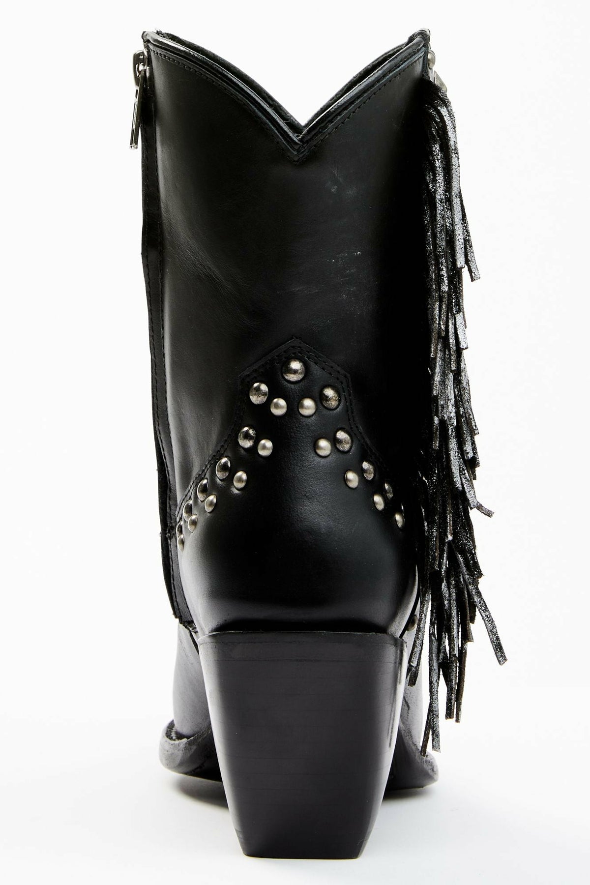 Women Studded Fringe Day Trip Cowgirl Boots - Snip Toe | Idyllwind