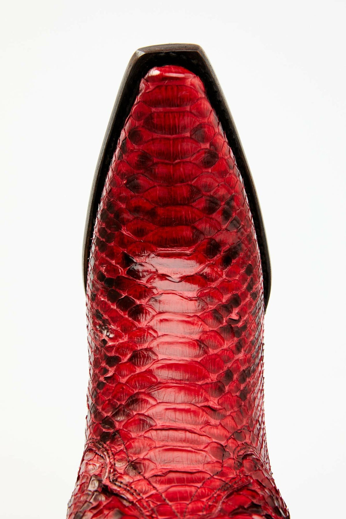 Women Slay Red Python Tall Western Boots - Snip Toe | Idyllwind