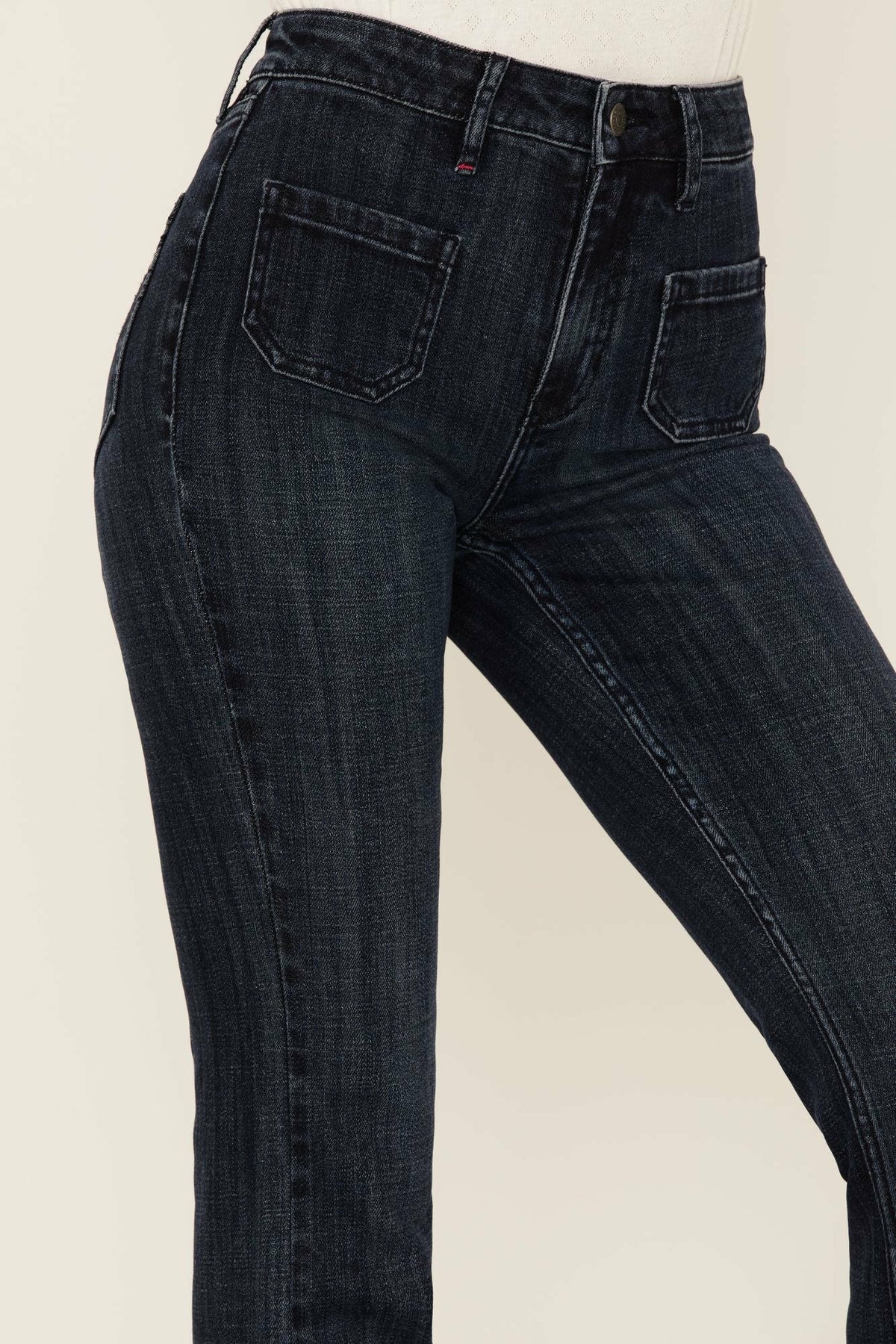 Women Hickory Place Dark Wash High Risin' Bootcut Jeans | Idyllwind