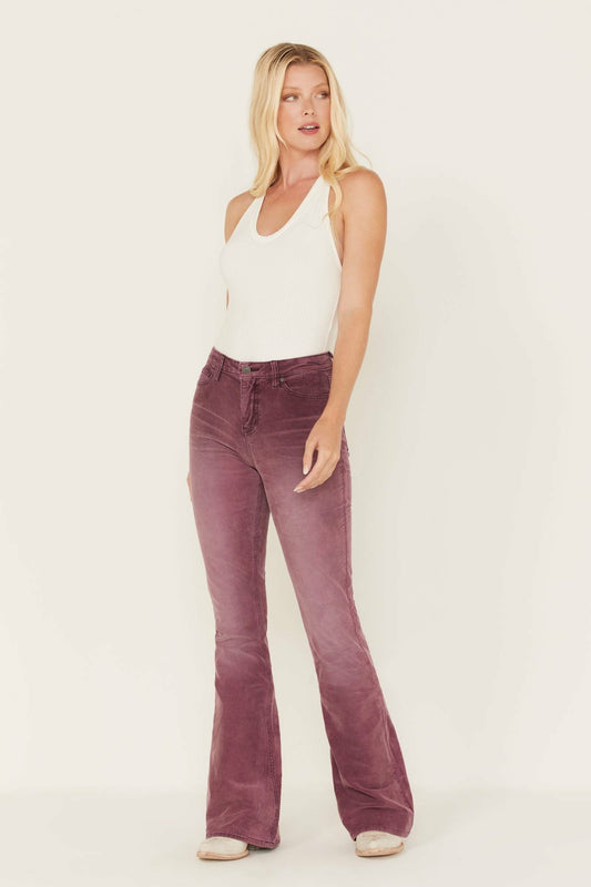 Women High Risin Corduroy Flare Jeans | Idyllwind