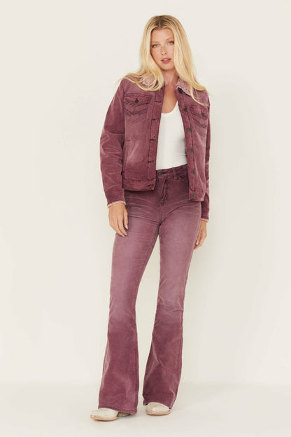 Women Sherpa Lined Corduroy Jacket | Idyllwind