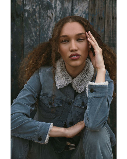 Women Sherpa Lined Corduroy Jacket | Idyllwind