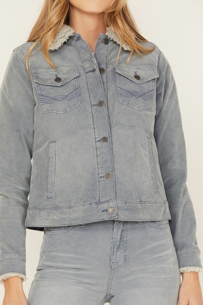 Women Sherpa Lined Corduroy Jacket | Idyllwind