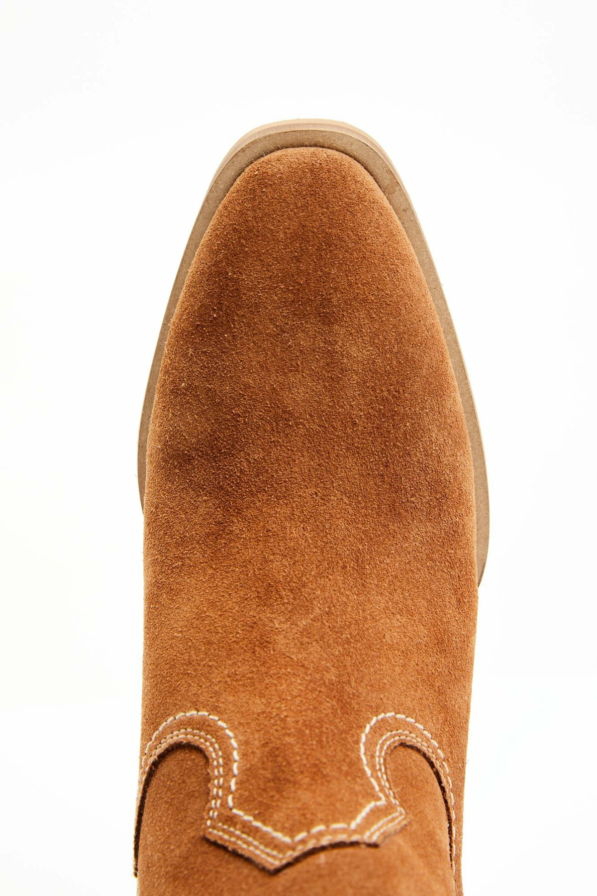 Women Sidewinder Studded Fringe Suede Fashion Booties - Round Toe | Idyllwind