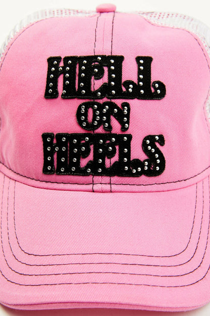 Women Hell On Heels Mesh-Back Baseball Hat | Idyllwind