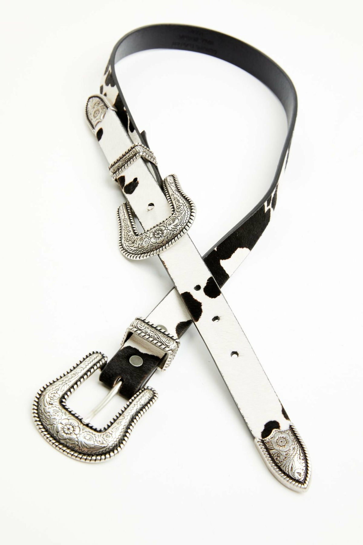 Women Double Down Western Double Buckle Belt | Idyllwind