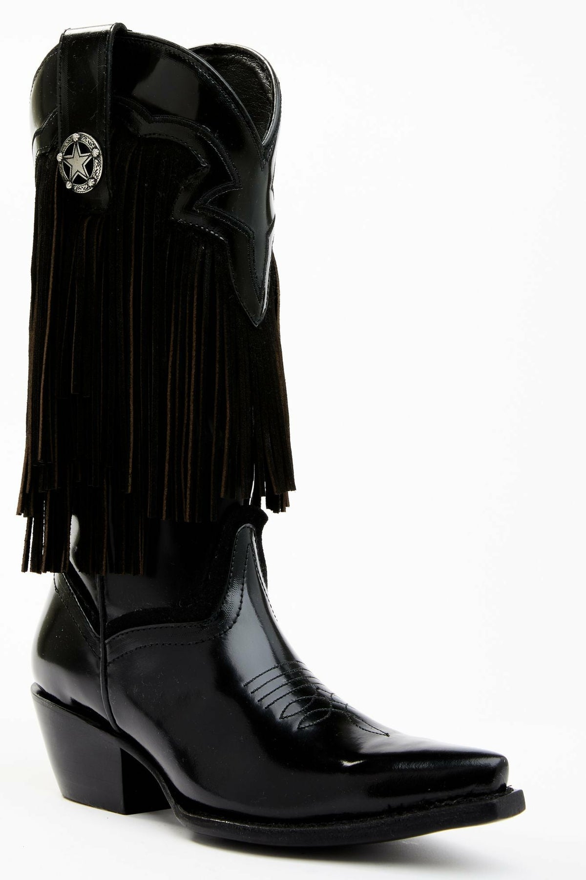 Women Trooper Fringe Western Boots - Snip Toe | Idyllwind