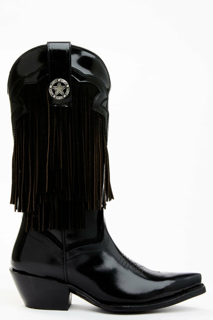 Women Trooper Fringe Western Boots - Snip Toe | Idyllwind