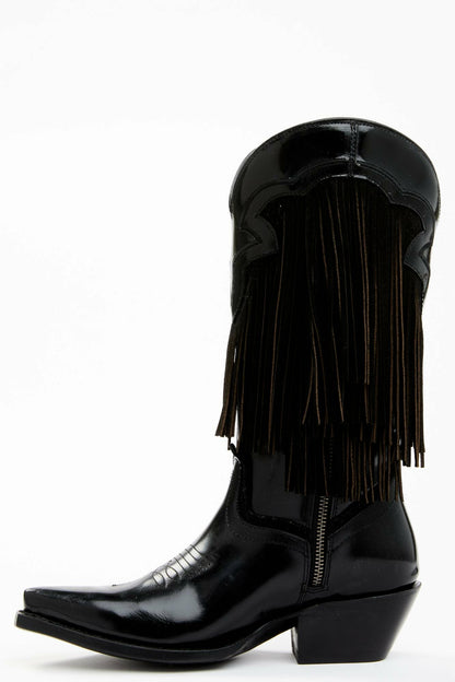 Women Trooper Fringe Western Boots - Snip Toe | Idyllwind