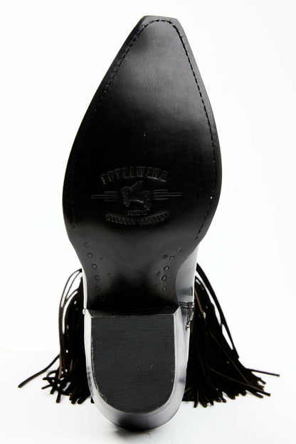 Women Trooper Fringe Western Boots - Snip Toe | Idyllwind