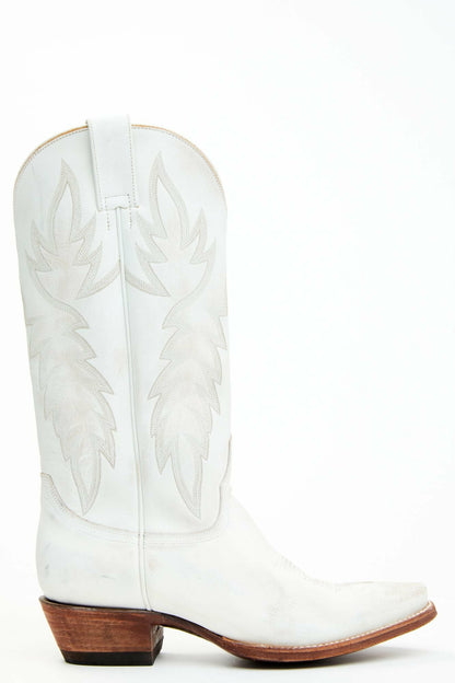Women Wheeler Warm White Western Performance Boots - Snip Toe | Idyllwind