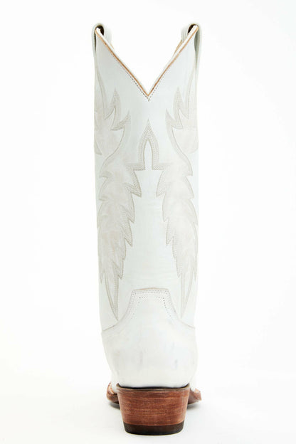 Women Wheeler Warm White Western Performance Boots - Snip Toe | Idyllwind