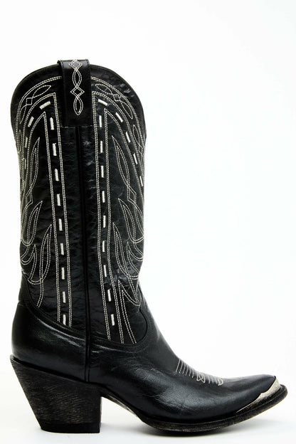 Women Retro Rock Black Western Boots - Round Toe | Idyllwind