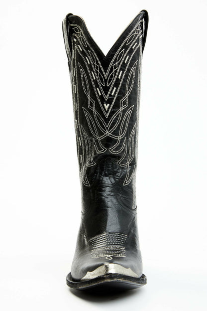 Women Retro Rock Black Western Boots - Round Toe | Idyllwind