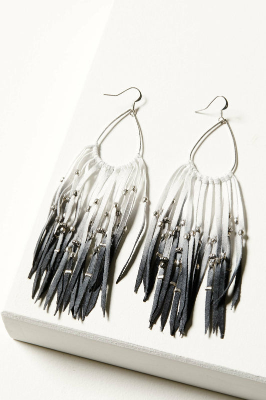 Women Rolynn Leather Ombre Studded Earrings | Idyllwind
