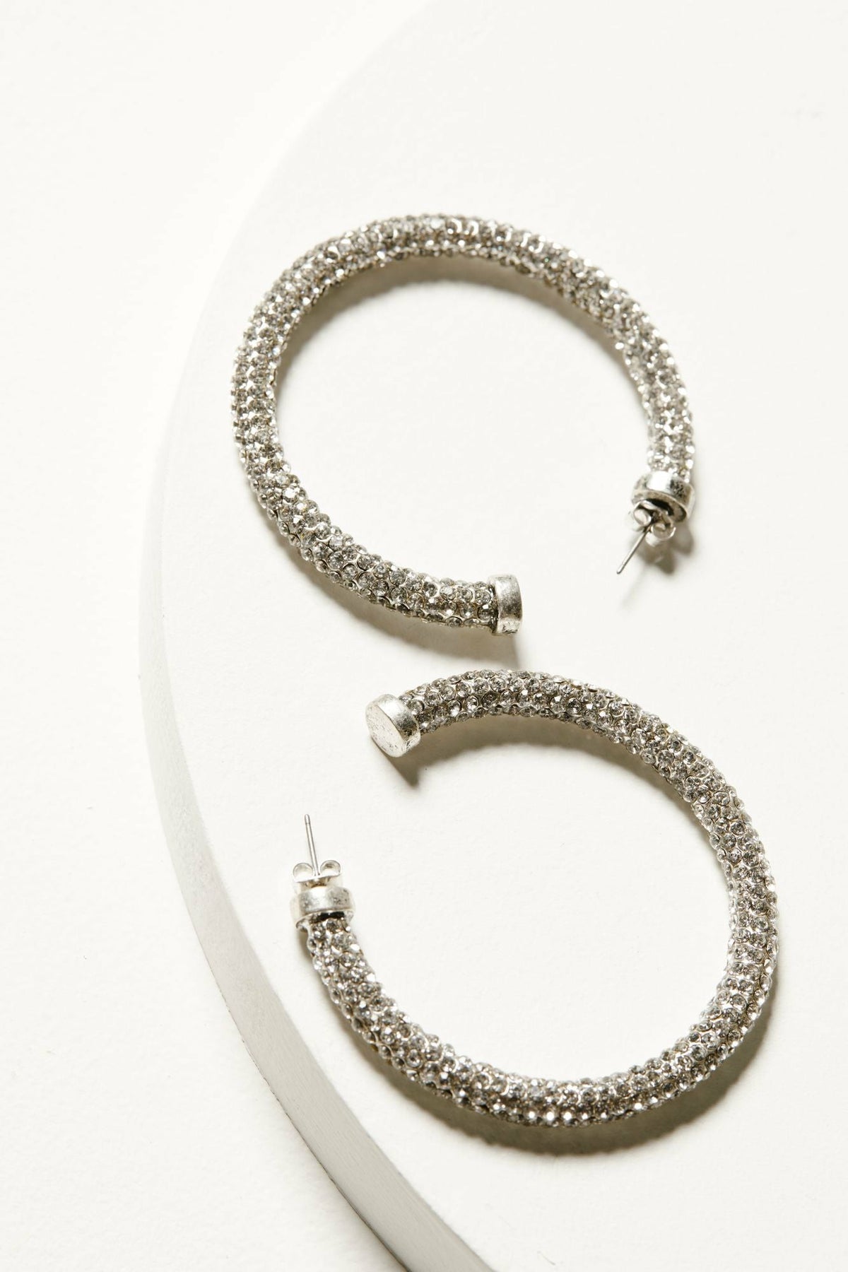 Women Avalon Silver Hoop Earrings | Idyllwind