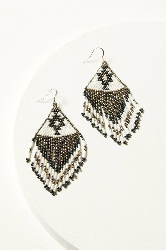Women Bianco Beaded Earrings | Idyllwind