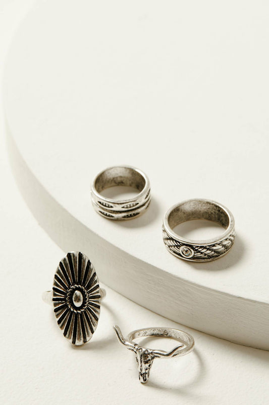 Women Catalina 5-piece Ring Set | Idyllwind