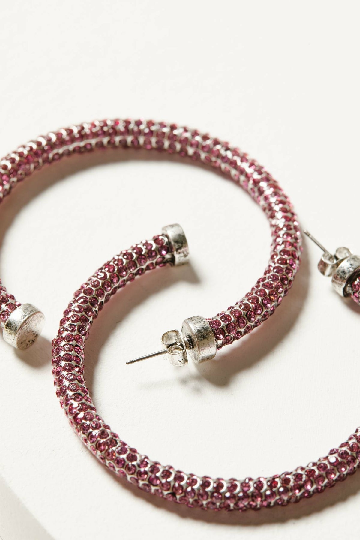 Women Avalon Fuchsia Hoop Earrings | Idyllwind