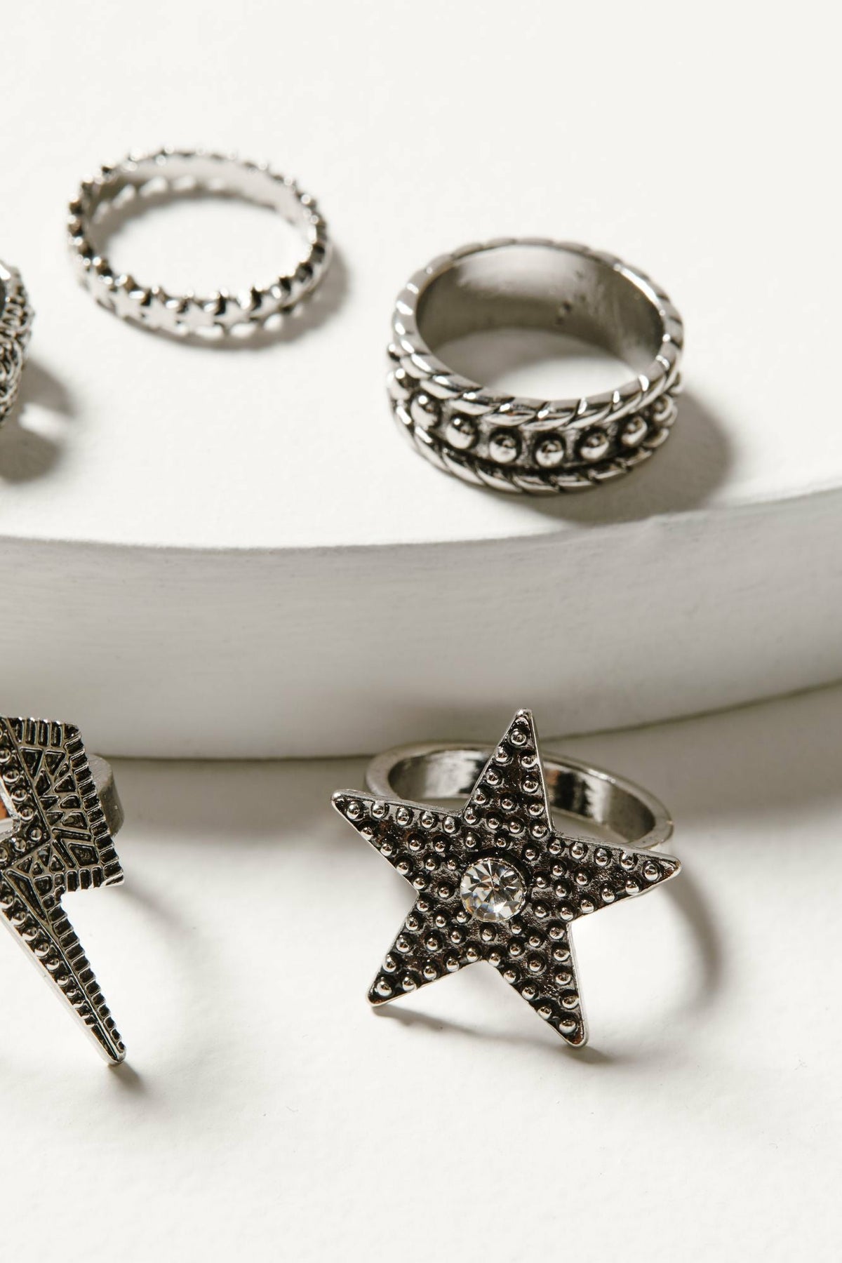 Women Lauderdale 5-piece Silver Ring Set | Idyllwind