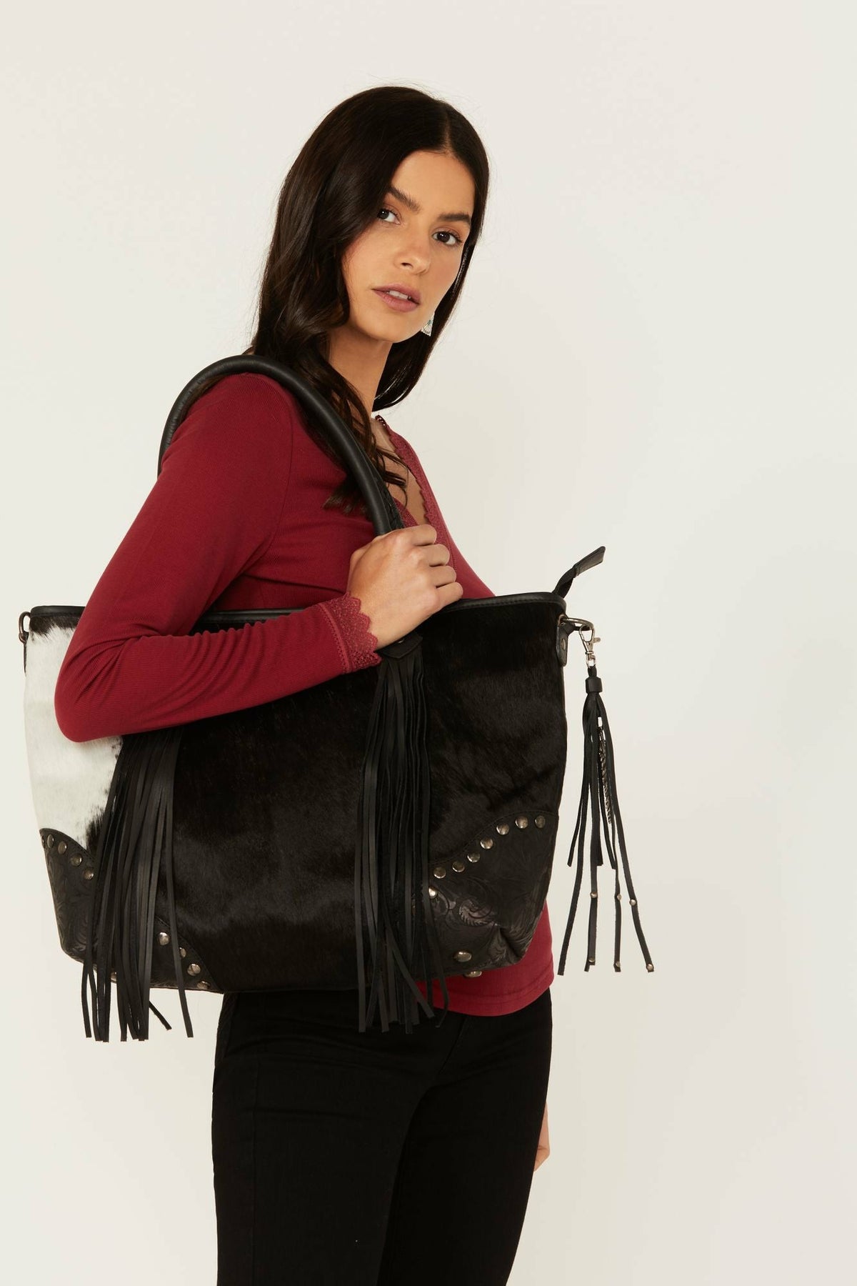 Women Cow Are You Tote Handbag | Idyllwind