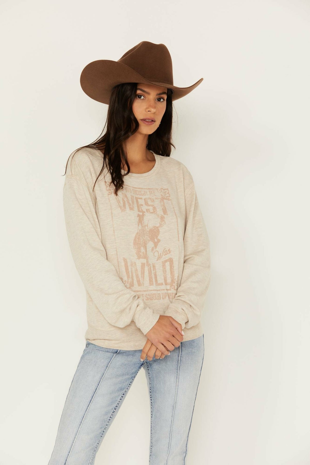 Women Wild West Graphic Sweatshirt | Idyllwind