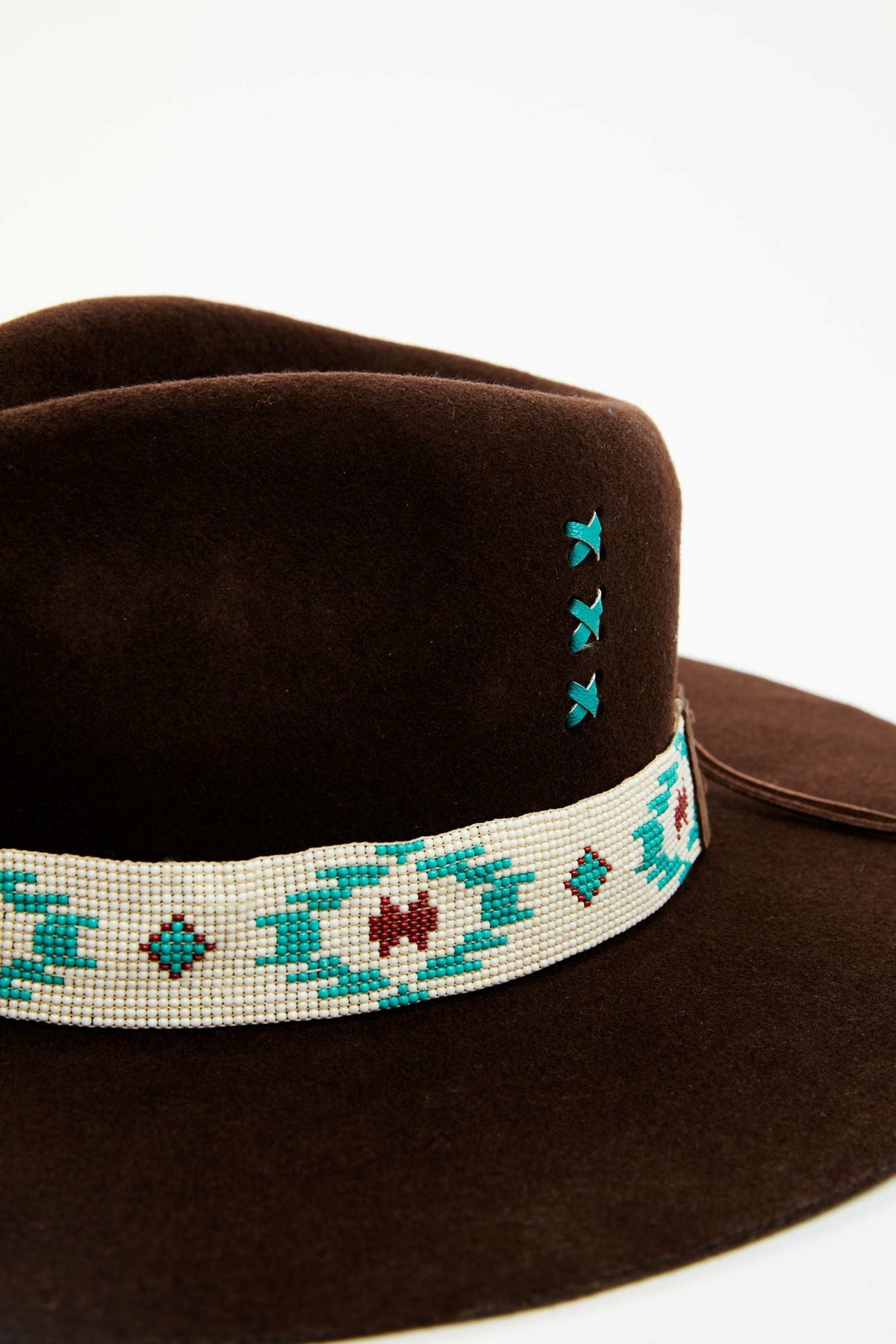 Women Oxbow Beaded Wool Felt Western Hat | Idyllwind