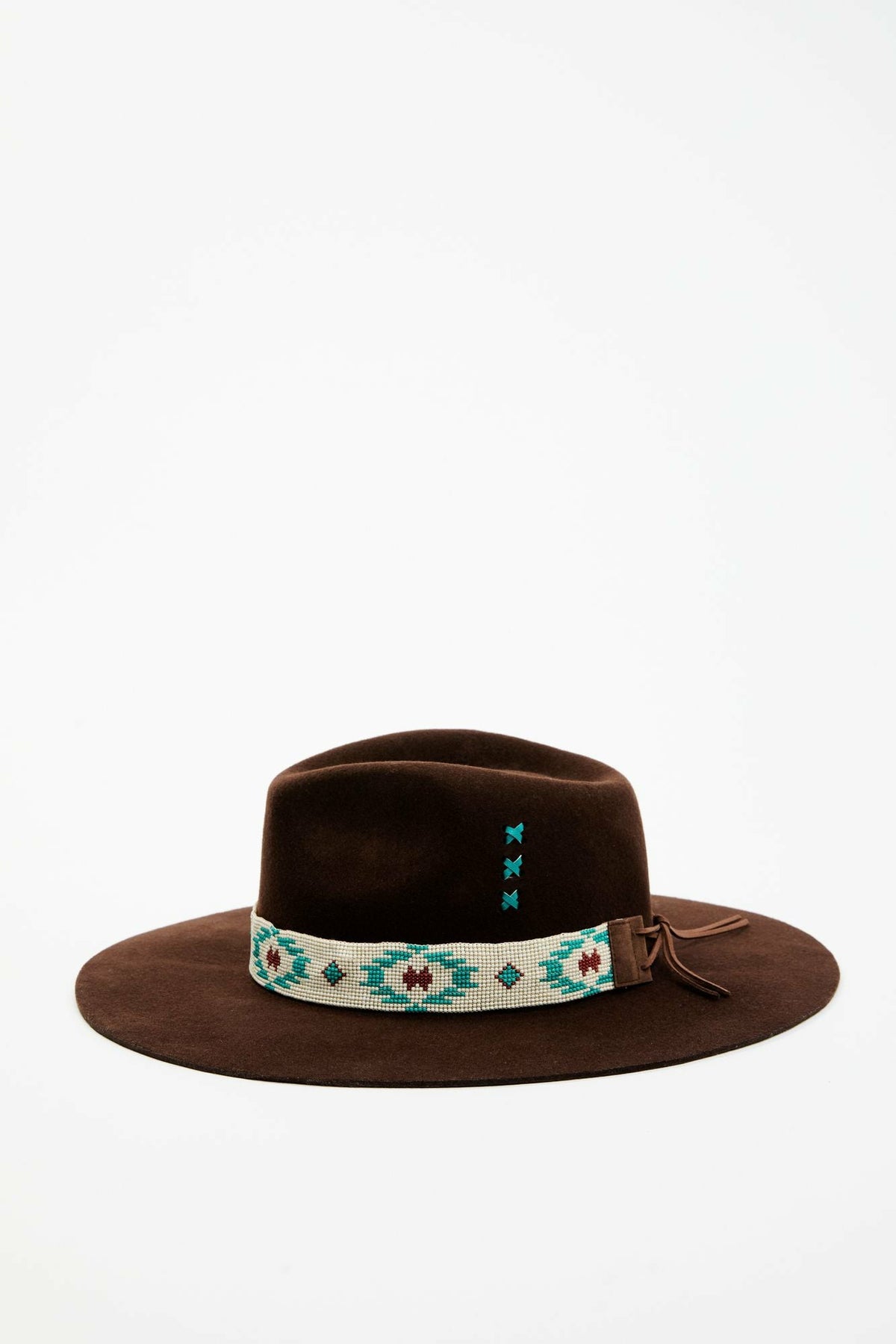 Women Oxbow Beaded Wool Felt Western Hat | Idyllwind