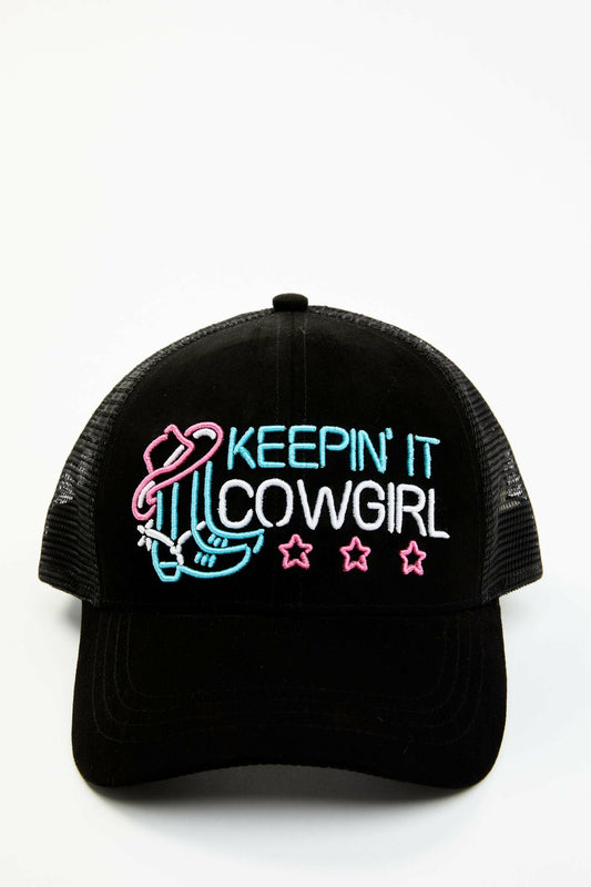 Women Keepin' It Cowgirl Neon Baseball Hat | Idyllwind