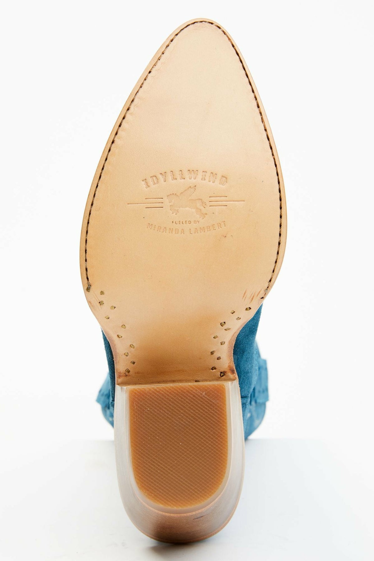 Women Charmed Life Teal Suede Western Boots - Round Toe | Idyllwind