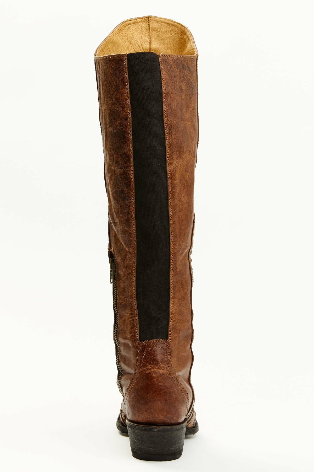 Women Straight Up Orix Goat Studded Leather Tall Western Boots - Snip Toe | Idyllwind