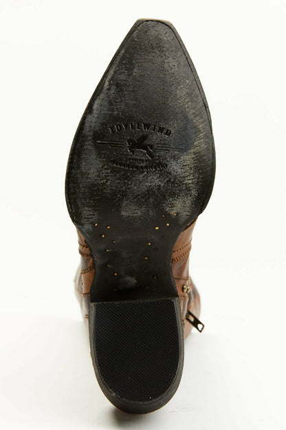 Women Straight Up Orix Goat Studded Leather Tall Western Boots - Snip Toe | Idyllwind