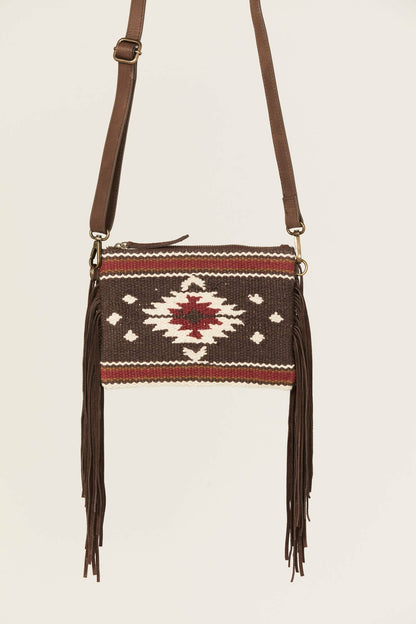 Women Antioch Pike Fringe Crossbody Handbag | Idyllwind