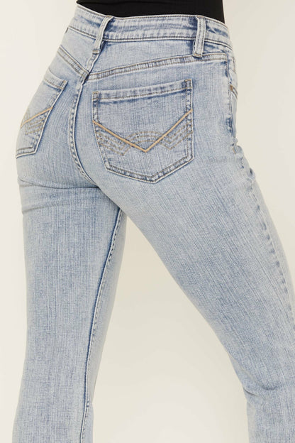 Women Drexel Rebel Mid Rise Bootcut Jeans | Idyllwind